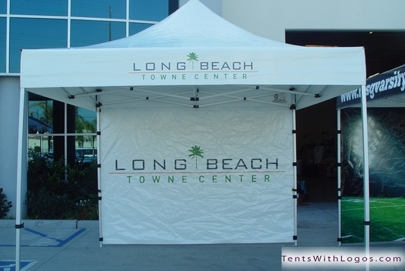 10 x 10 Pop Up Tent - Long Beach Towne Center
